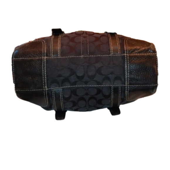 Coach Chelsea Signature Jacquard
Turnlock Satchel Bag - Picture 5 of 6